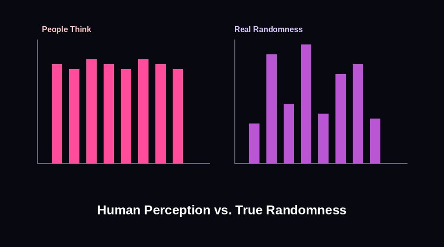 Brain with neural network patterns overlaid with coin flip statistics
