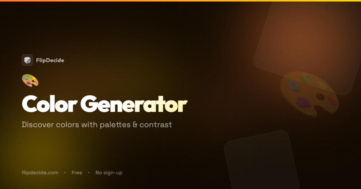 random color generator using javascript | javascript... Random Color Generator โ Pick a Color Instantly | FlipDecide